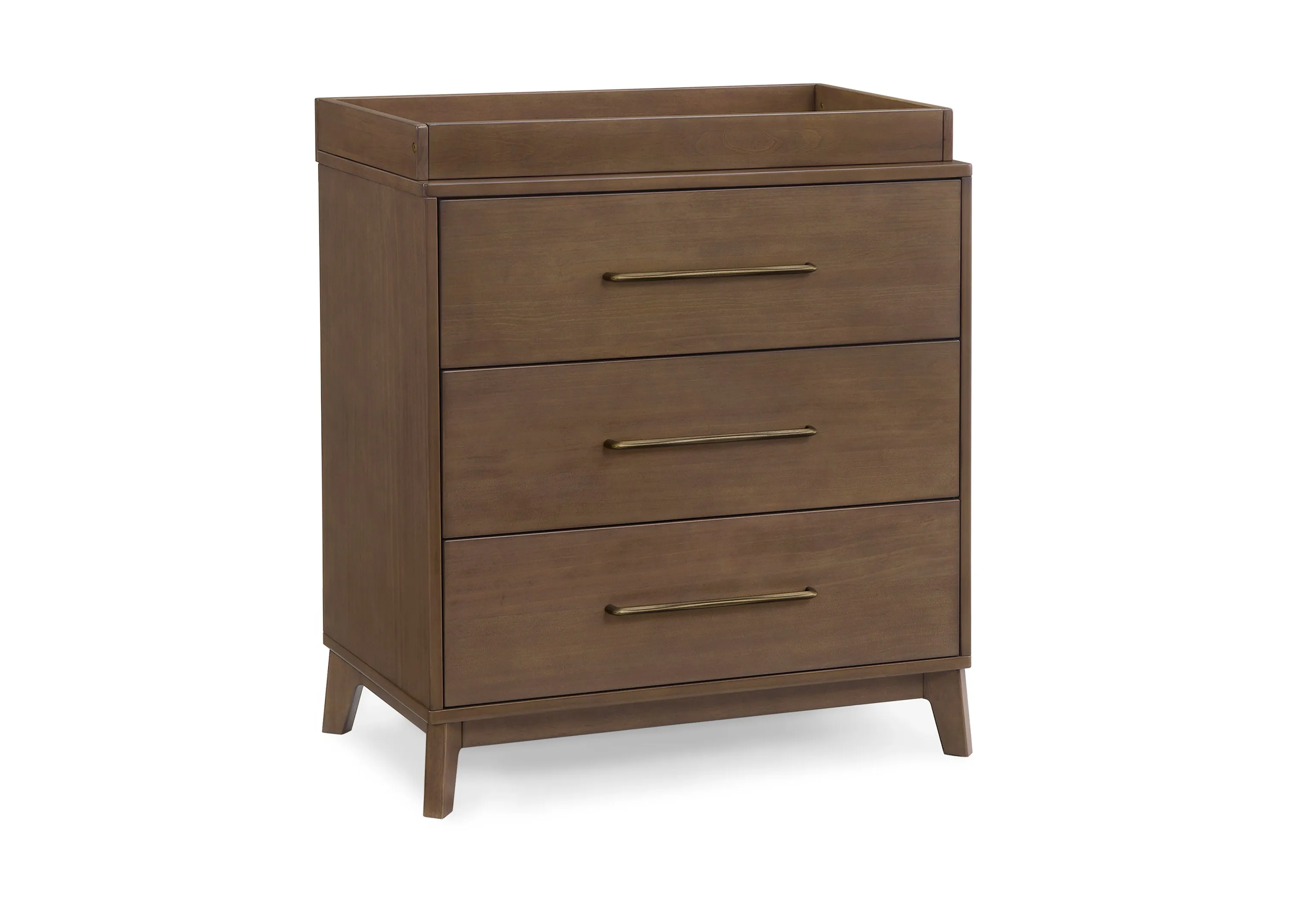 Spencer 3 Drawer Dresser with Changing Top and Interlocking Drawers