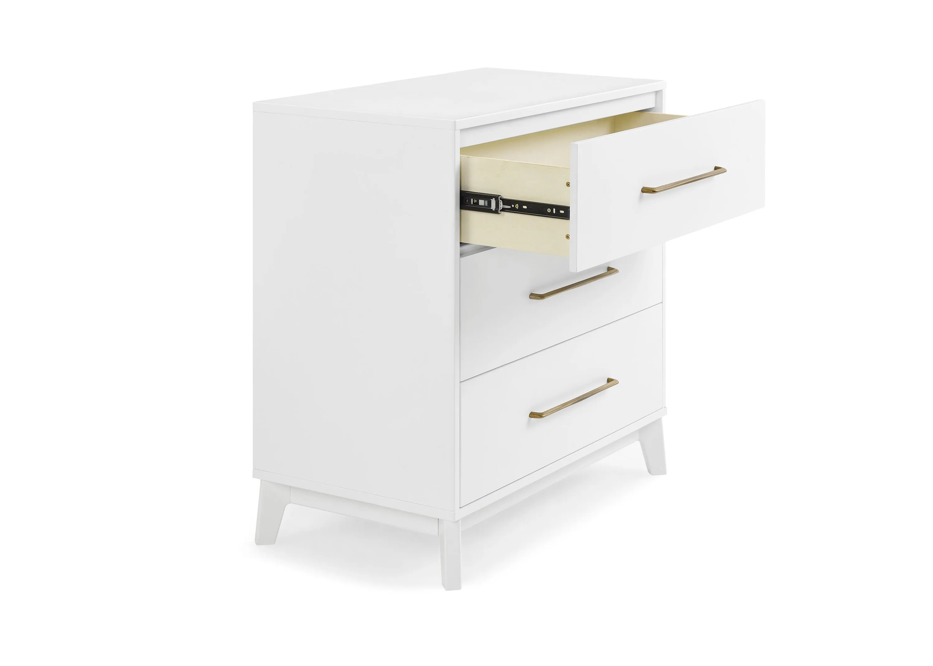 Spencer 3 Drawer Dresser with Changing Top and Interlocking Drawers