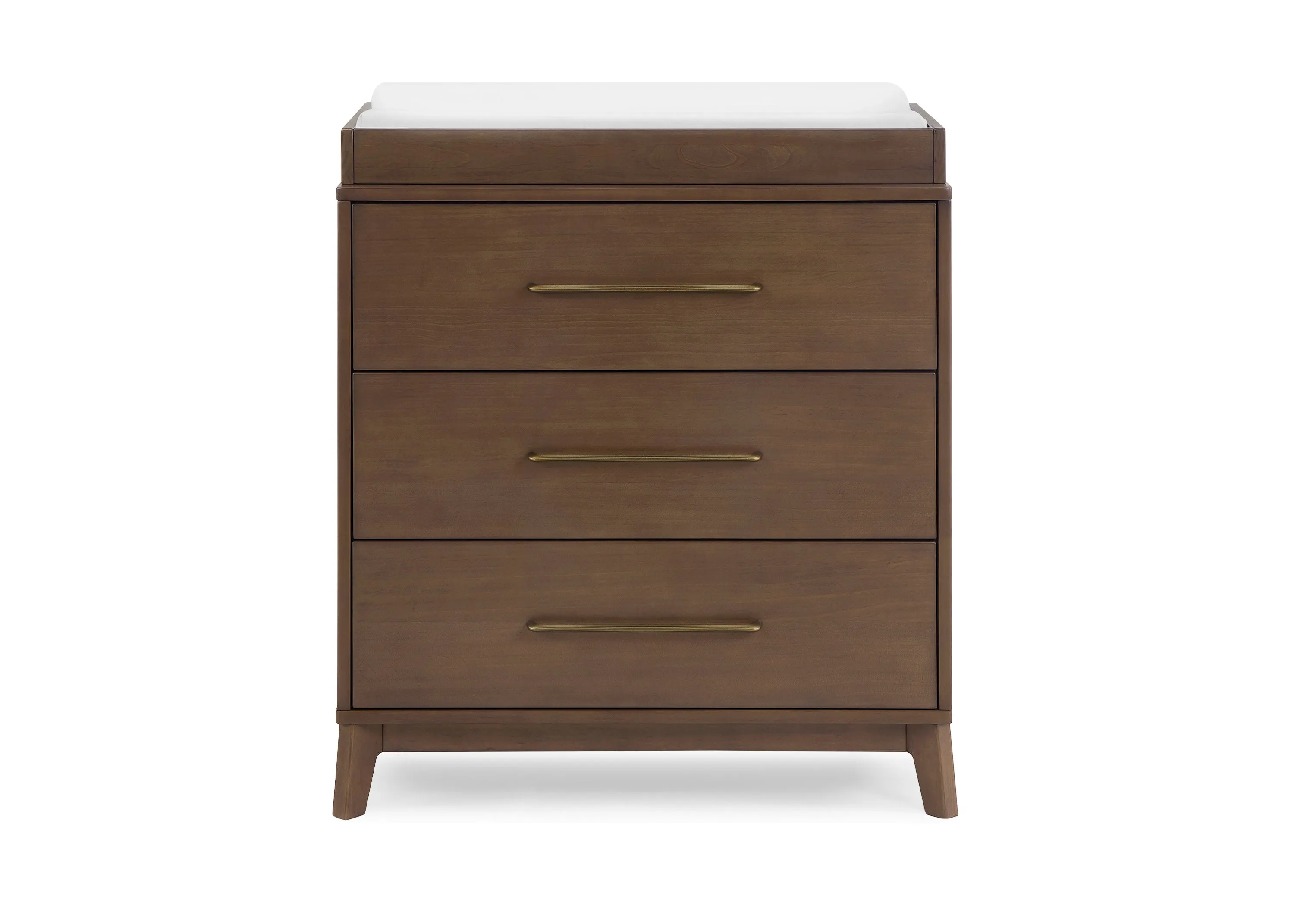 Spencer 3 Drawer Dresser with Changing Top and Interlocking Drawers