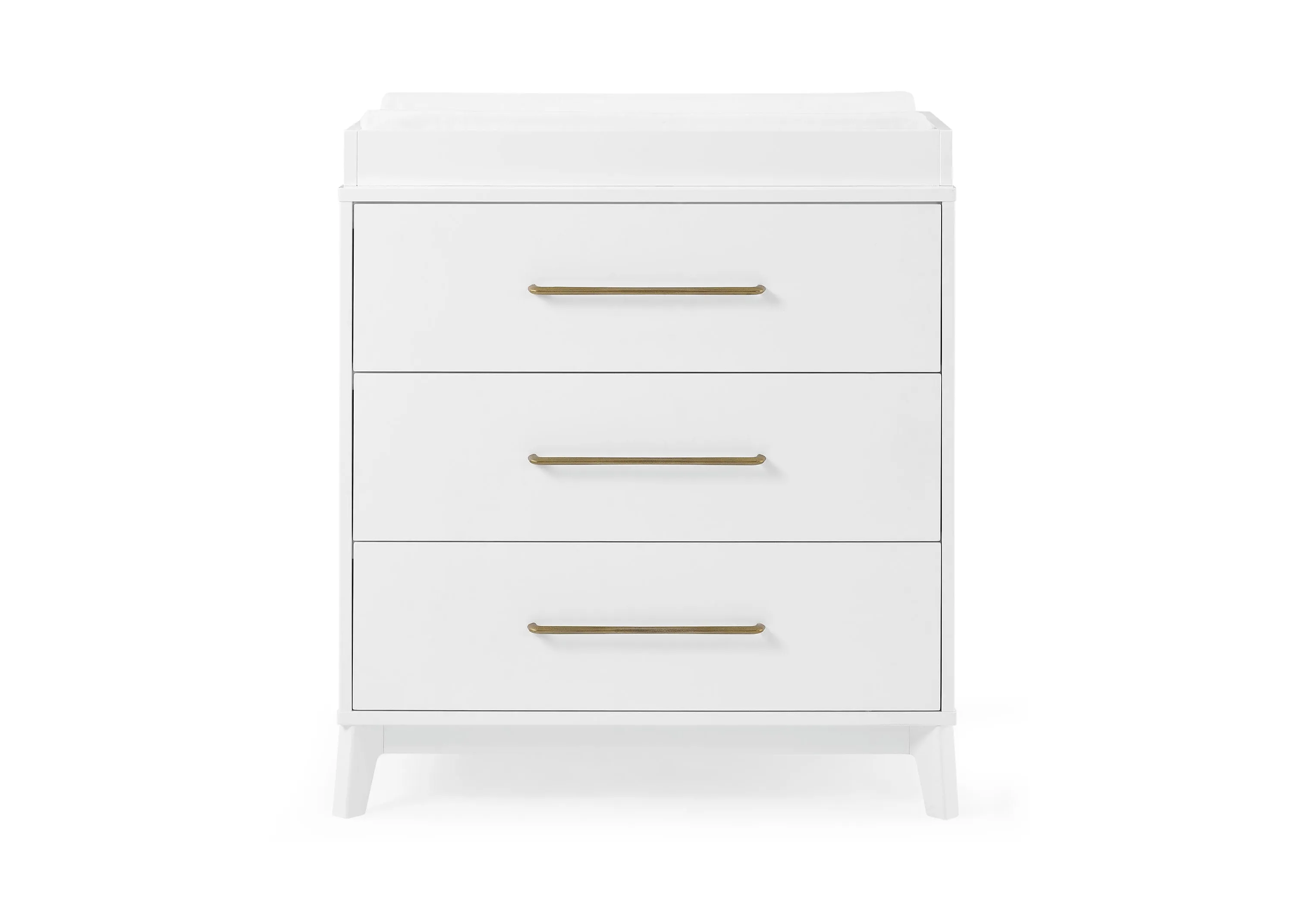 Spencer 3 Drawer Dresser with Changing Top and Interlocking Drawers