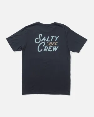 Splice Vintage Pocket Tee - Vintage Black