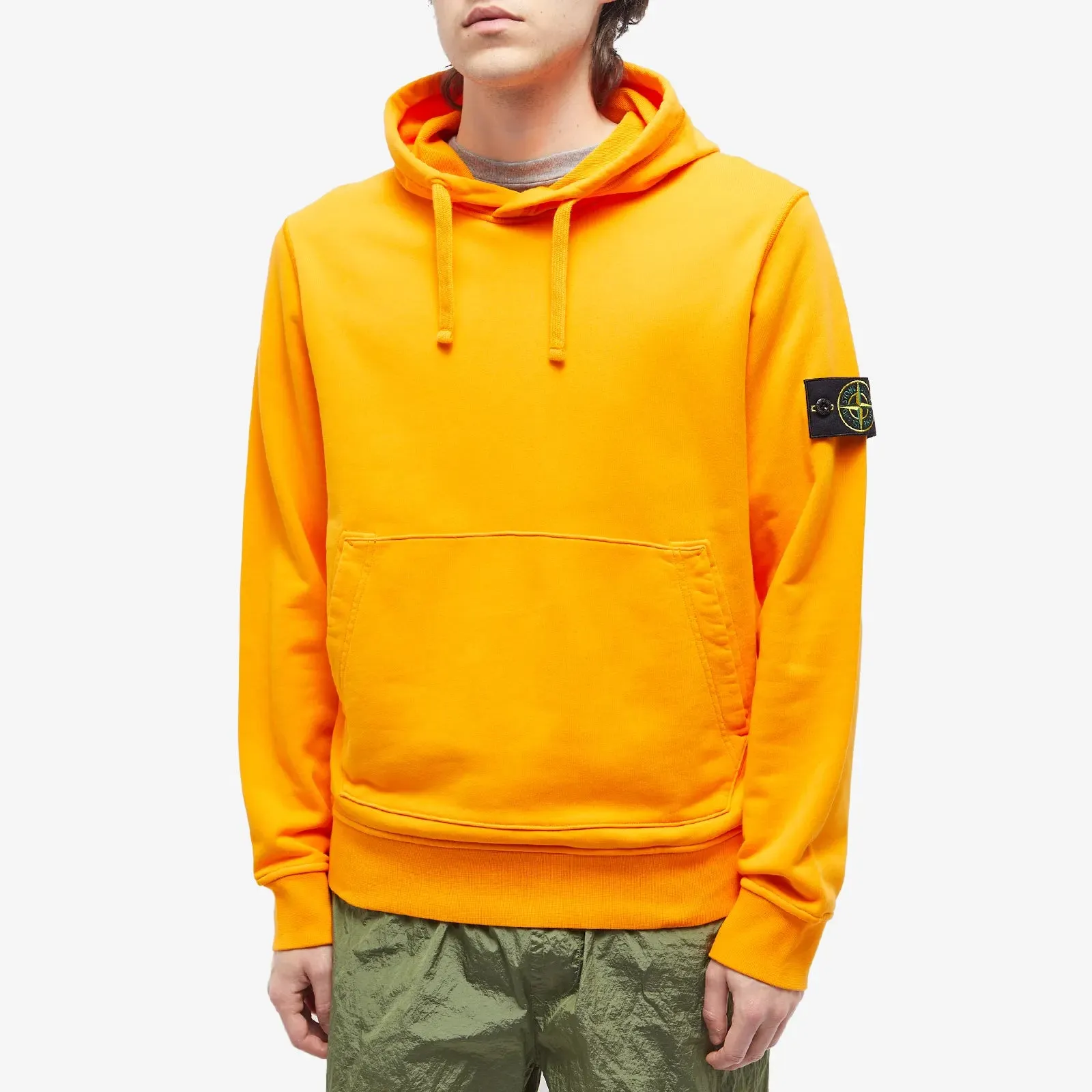 Stone Island Classic Orange Hoodie