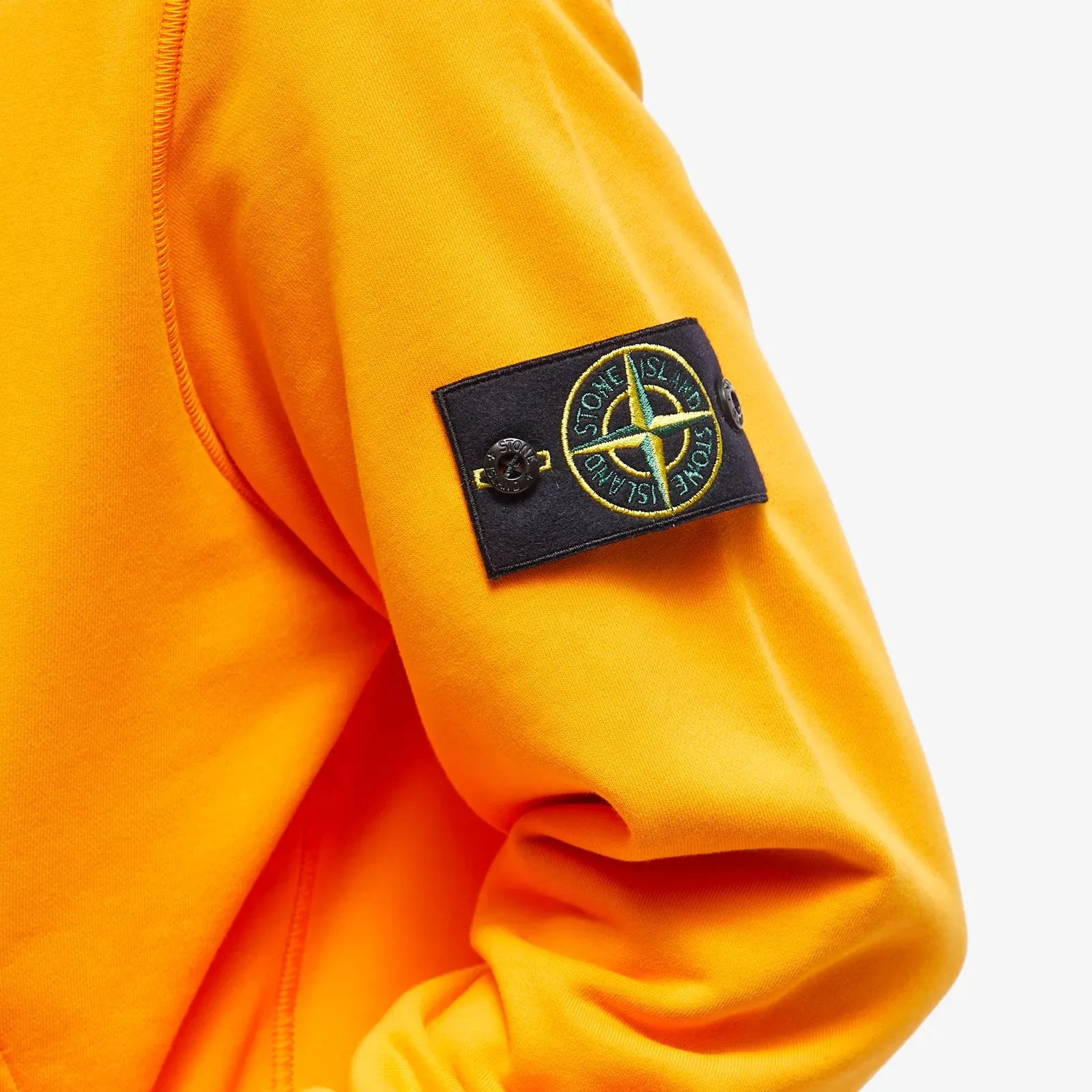 Stone Island Classic Orange Hoodie
