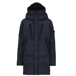 Stone Island Junior Garment Dyed Down Parka