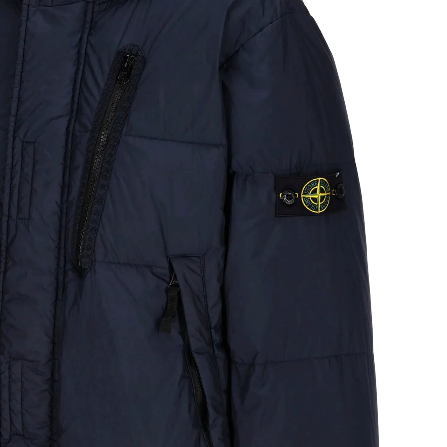 Stone Island Junior Garment Dyed Down Parka