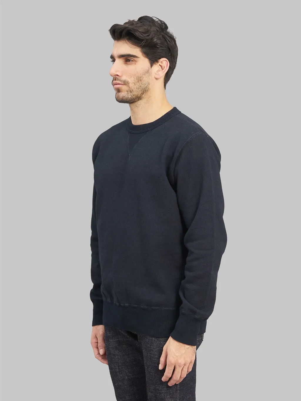 Studio D'Artisan 8121 Aishibu Dyed Sweatshirt