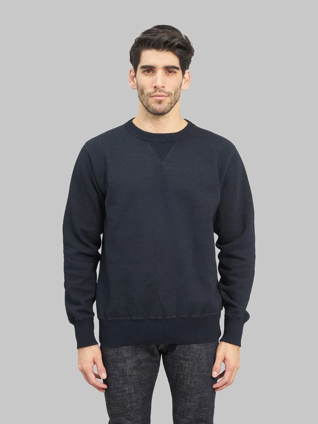 Studio D'Artisan 8121 Aishibu Dyed Sweatshirt