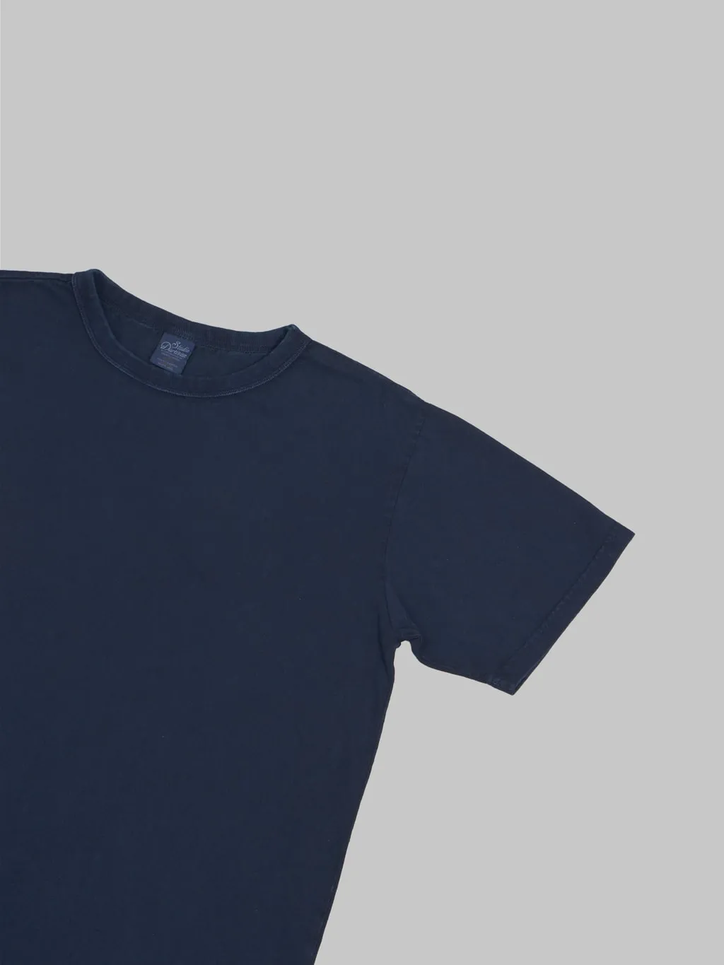 Studio D'Artisan 8136B USA Cotton T-Shirt Dark Indigo