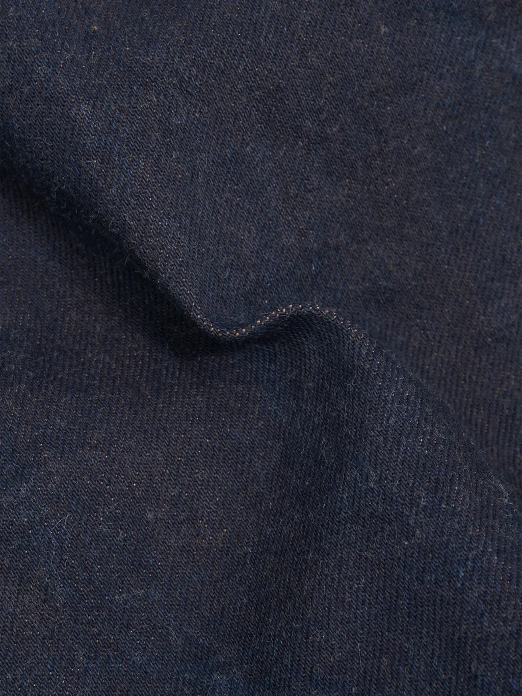Studio D'Artisan D5702 15oz Aishibuzome Natural Indigo x Kakishibu Denim Shirt