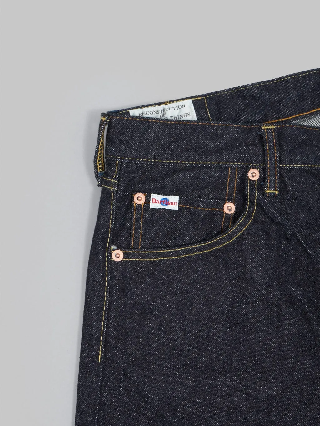 Studio D'Artisan SD-108 15oz Relaxed Tapered Jeans