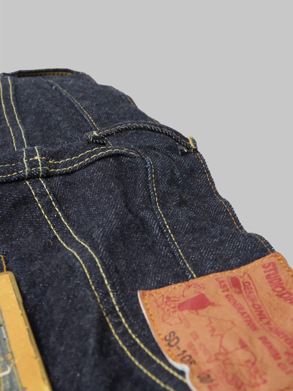 Studio D'Artisan SD-108 15oz Relaxed Tapered Jeans