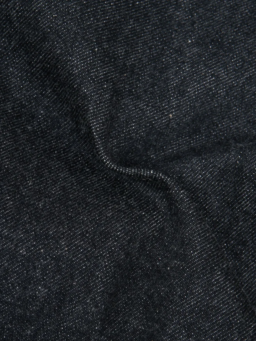 Sugar Cane 1947 Model 14.25oz Black Denim Regular Straight Jeans