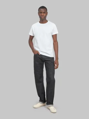 Sugar Cane 1947 Model 14.25oz Black Denim Regular Straight Jeans
