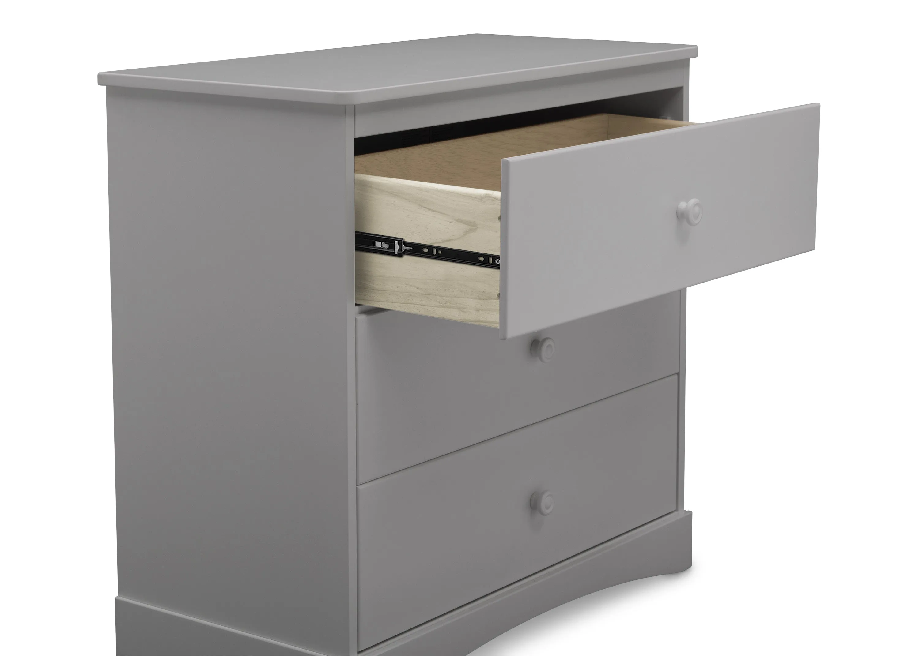 Sutton 3 Drawer Dresser with Changing Top and Interlocking Drawers