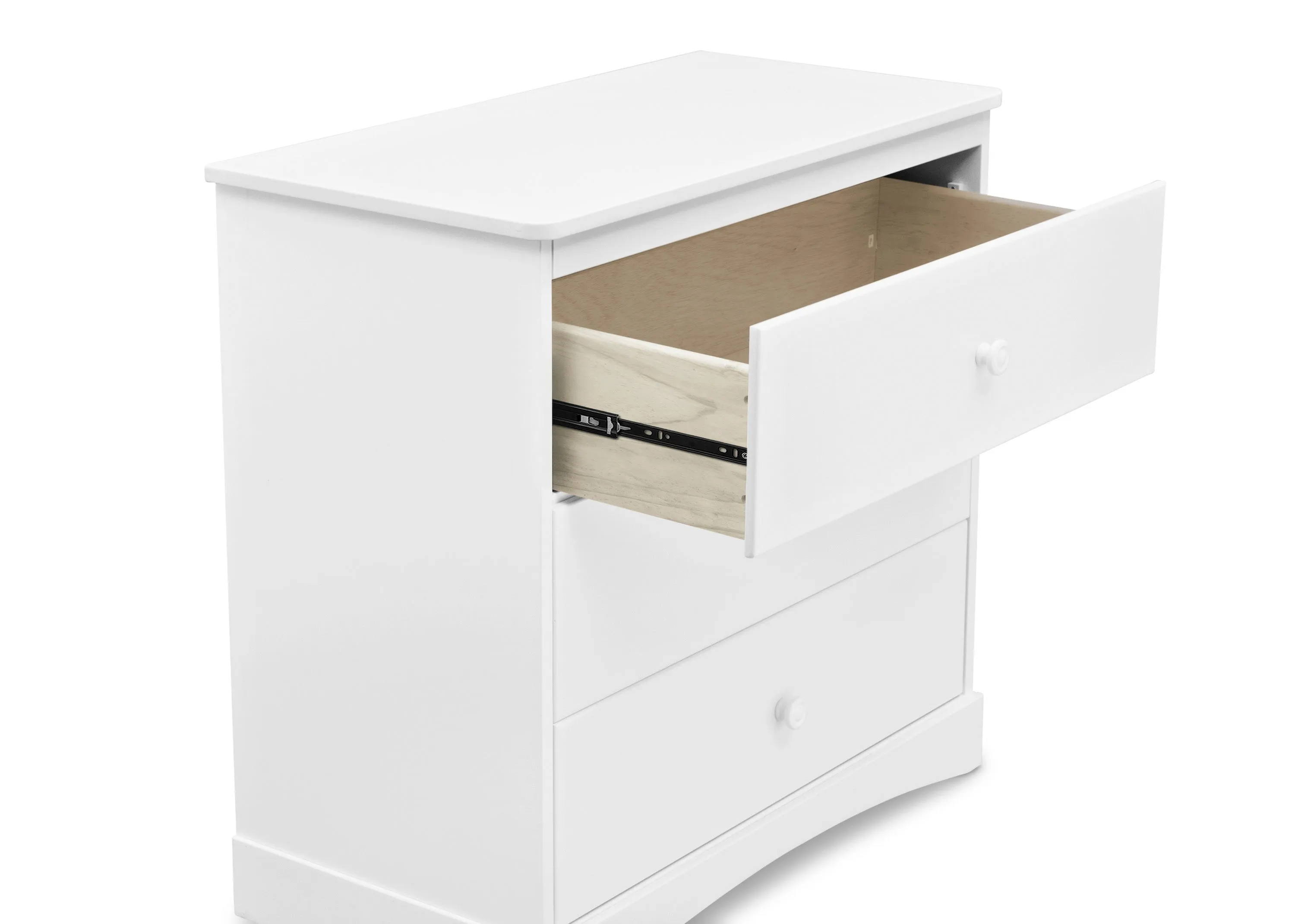 Sutton 3 Drawer Dresser with Changing Top and Interlocking Drawers
