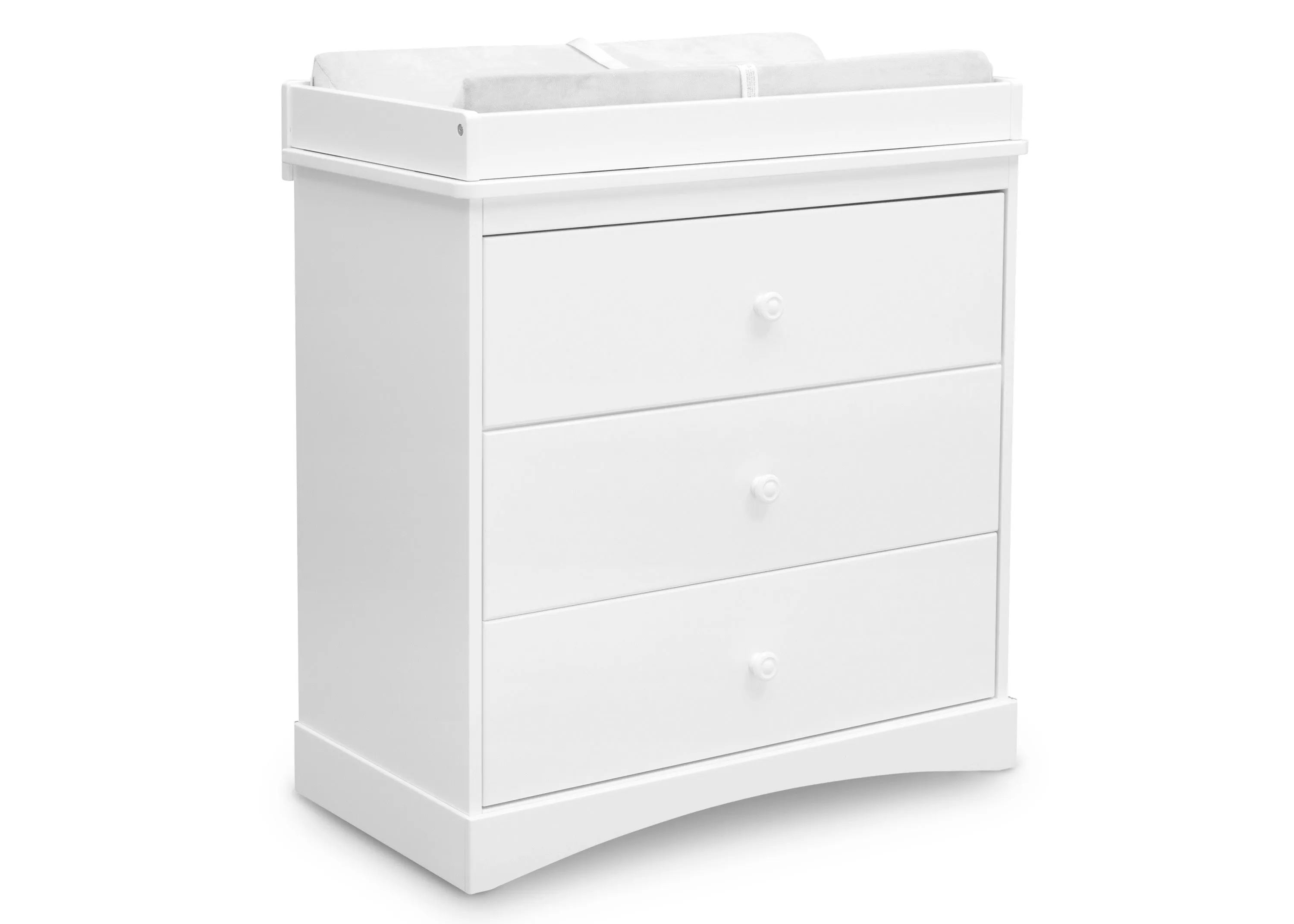 Sutton 3 Drawer Dresser with Changing Top and Interlocking Drawers