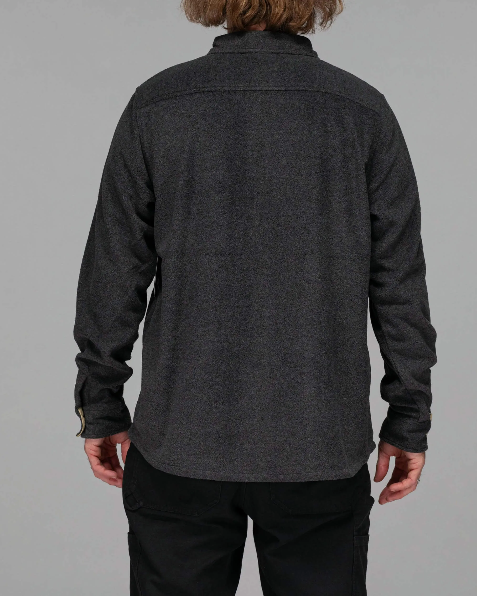 Swellter Polar Fleece Shirt - Charcoal Heather