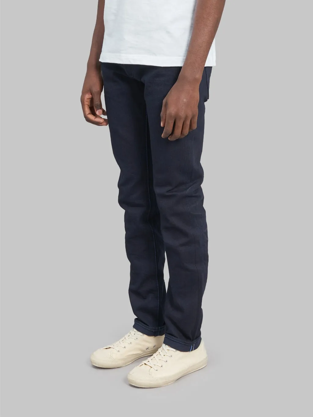 Tanuki IDHT Indigo x Indigo 15oz High Tapered Jeans