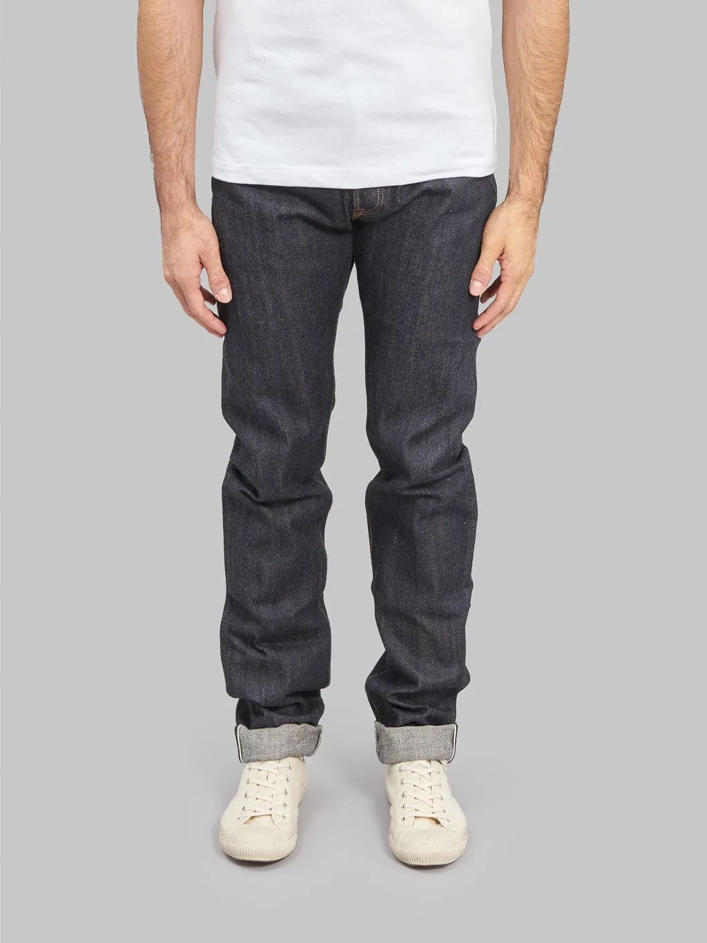 The Flat Head D306 14.5oz Tight Tapered Jeans