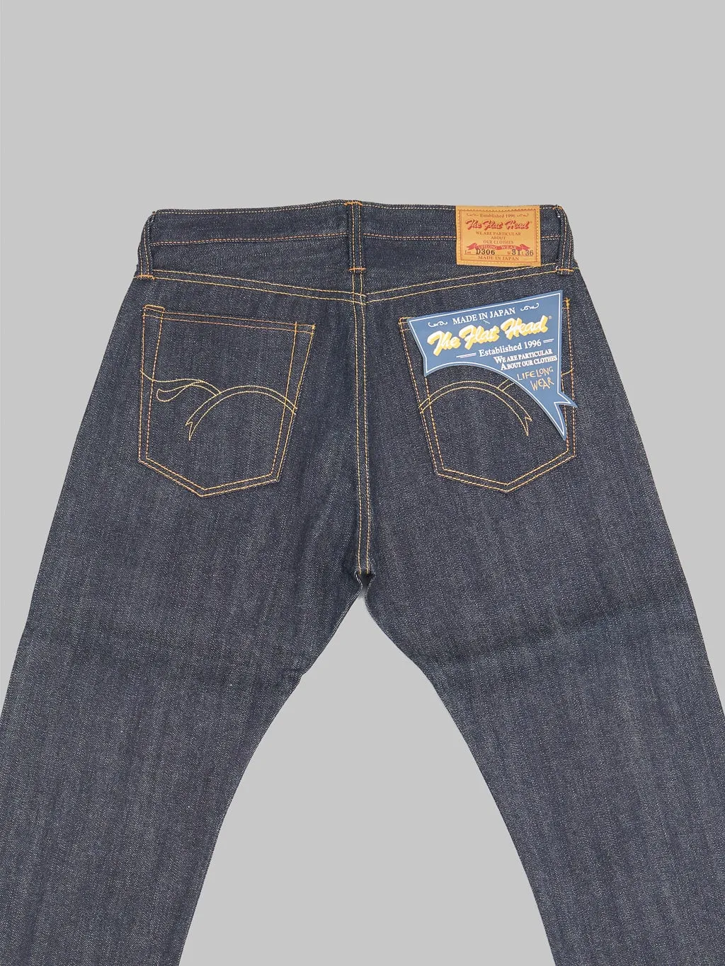 The Flat Head D306 14.5oz Tight Tapered Jeans