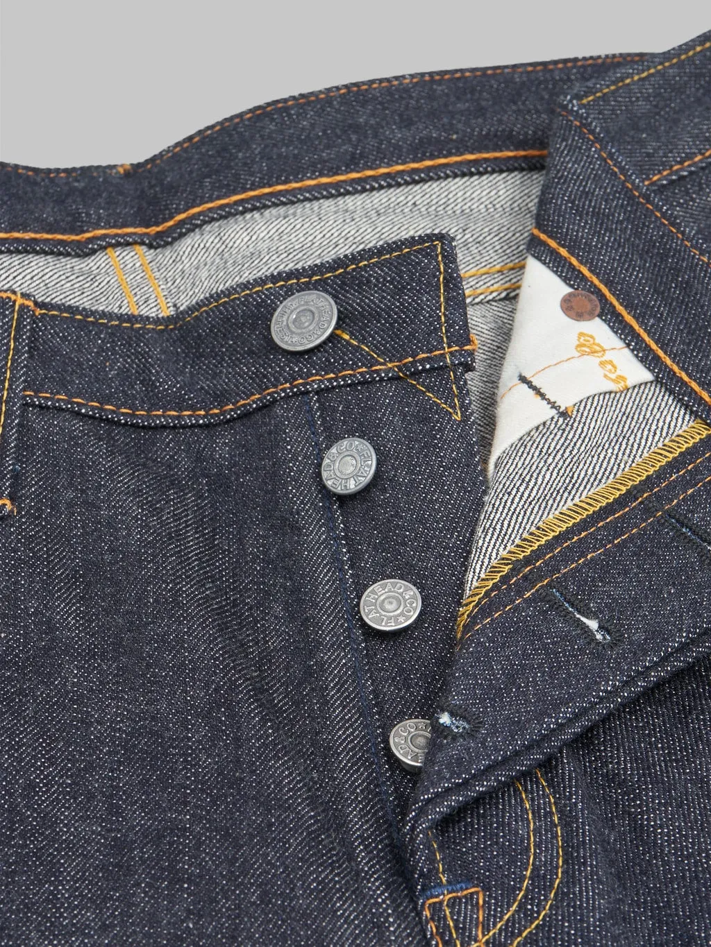 The Flat Head D306 14.5oz Tight Tapered Jeans