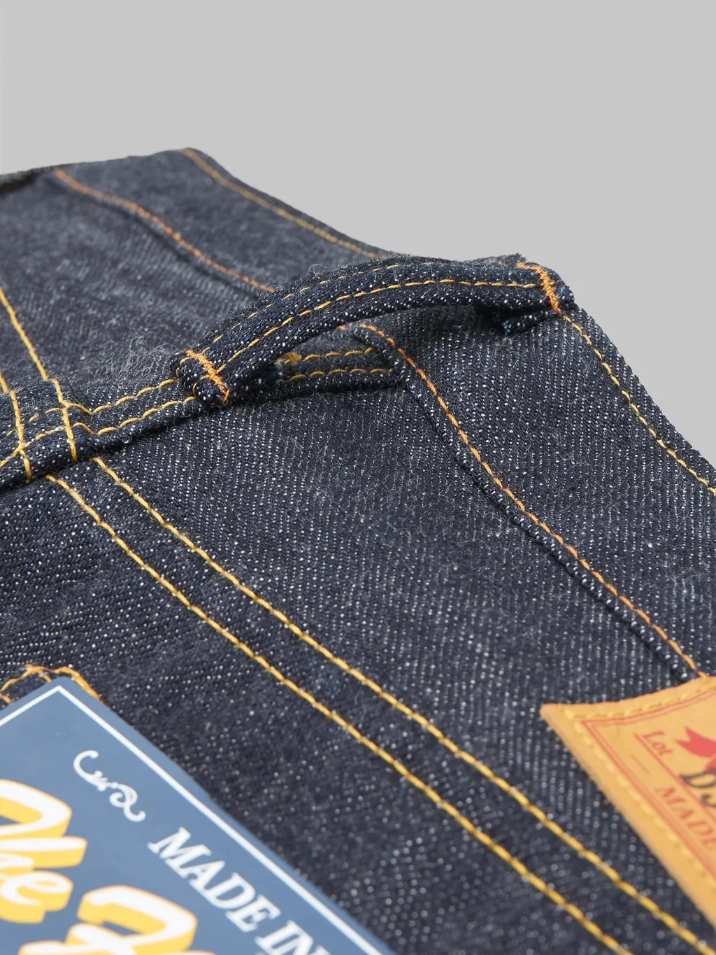 The Flat Head D306 14.5oz Tight Tapered Jeans