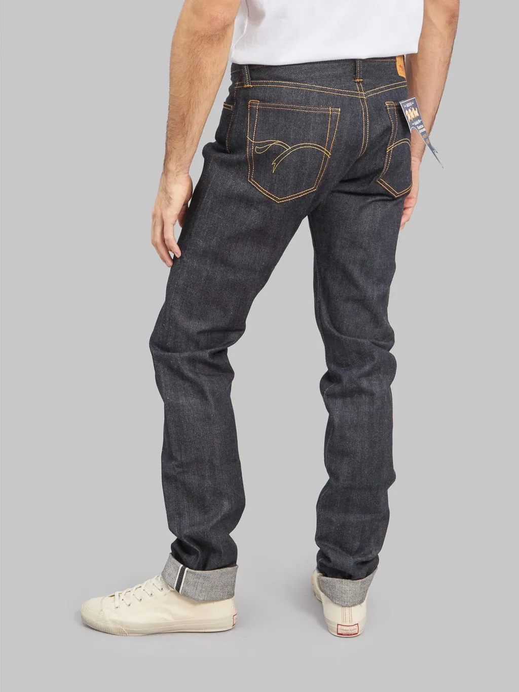 The Flat Head D306 14.5oz Tight Tapered Jeans