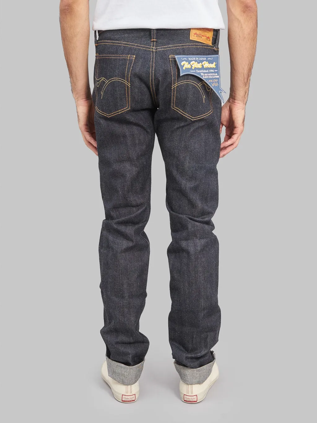 The Flat Head D306 14.5oz Tight Tapered Jeans
