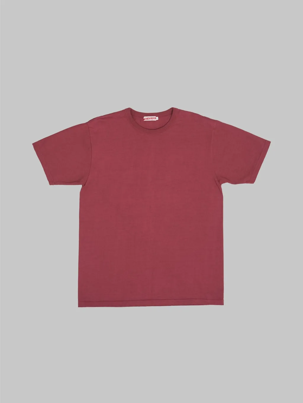 The Strike Gold Loopwheeled T-Shirt Burgundy