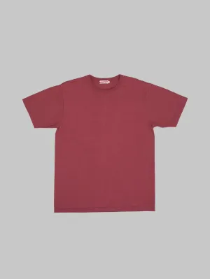 The Strike Gold Loopwheeled T-Shirt Burgundy