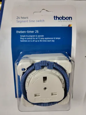 THEBEN 13A Amps Electrical Timer 24 Hours Segment Time Switch | Model : TIMER-01