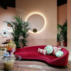 Totality Circular LED Wall Light