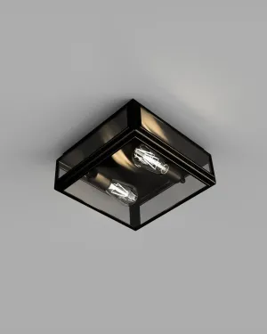 Traditional Aged Bronze Ceiling Light