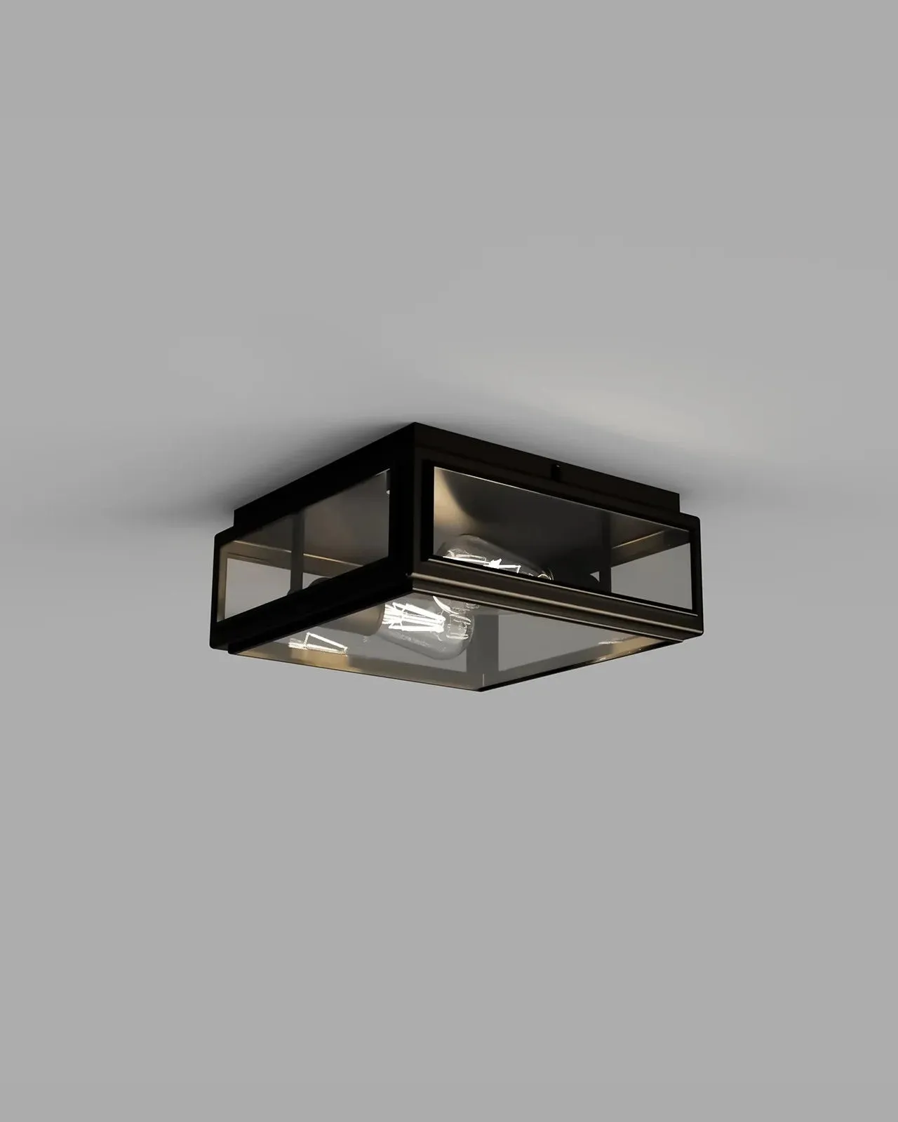 Traditional Aged Bronze Ceiling Light