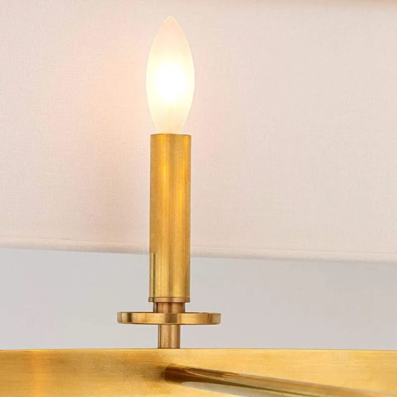 Transitional Linen Pendant Light | Various Finishes