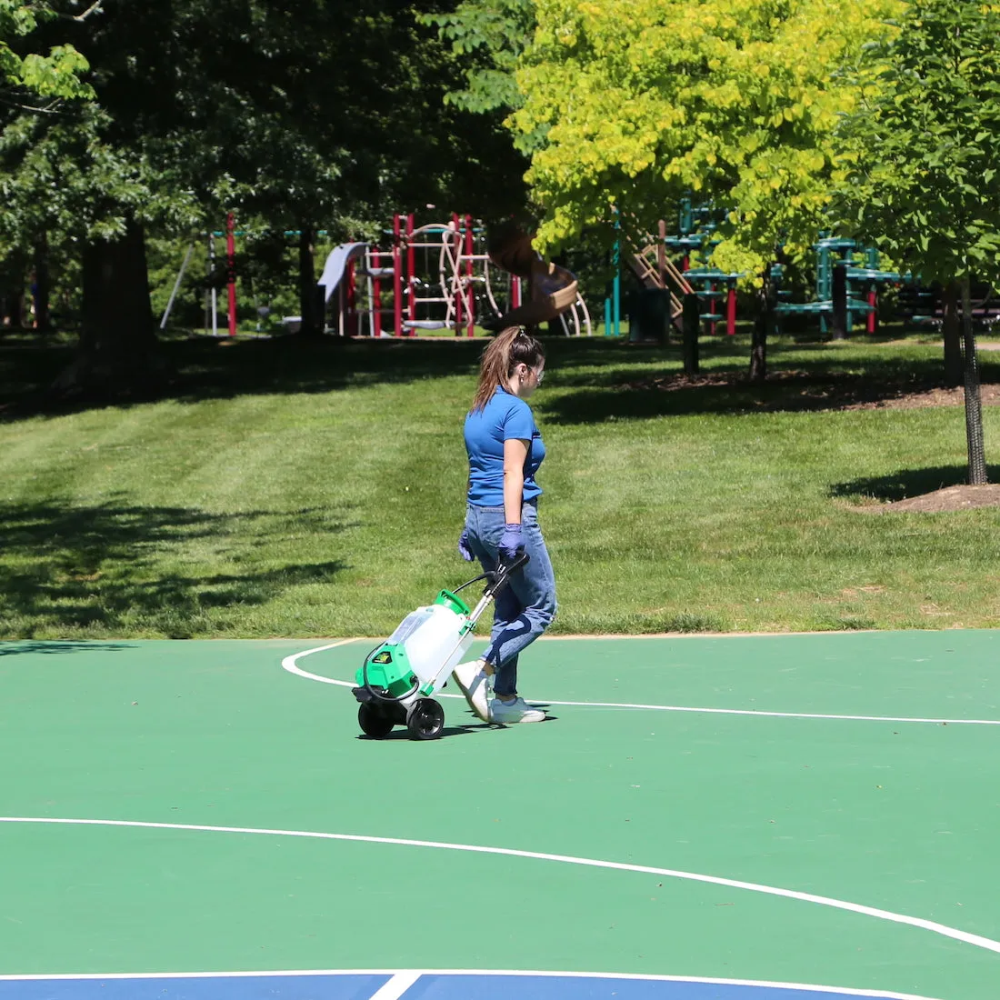 Trolley & 20-Ft. Extension Hose Bundle