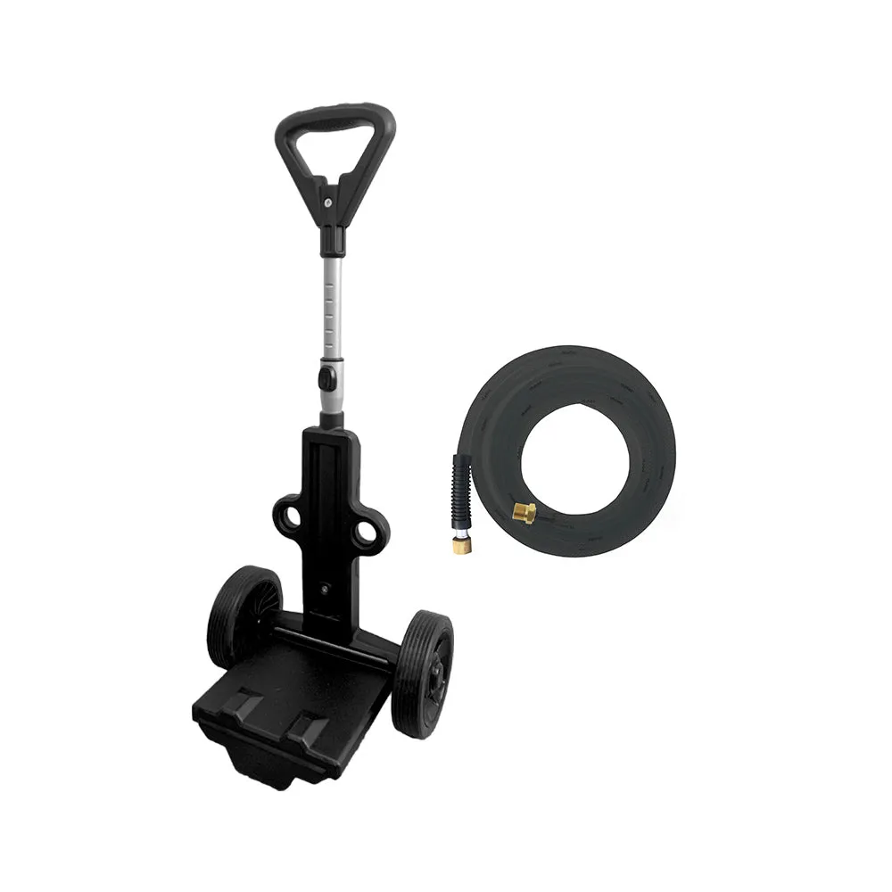 Trolley & 20-Ft. Extension Hose Bundle