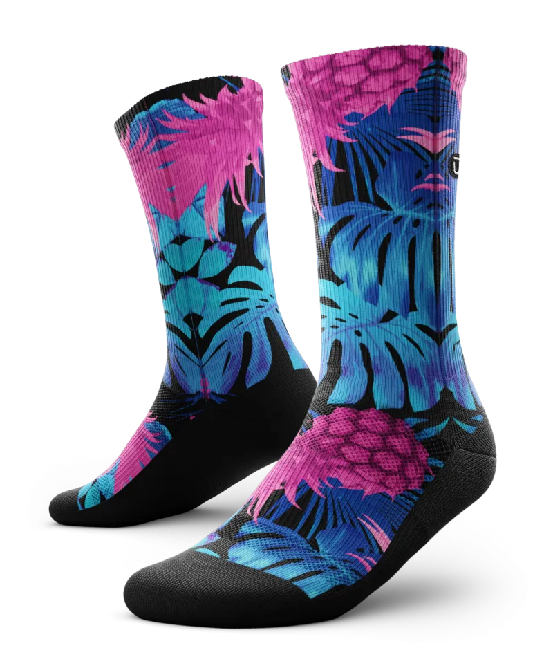 Tropic Like It's Hot Crew Socks