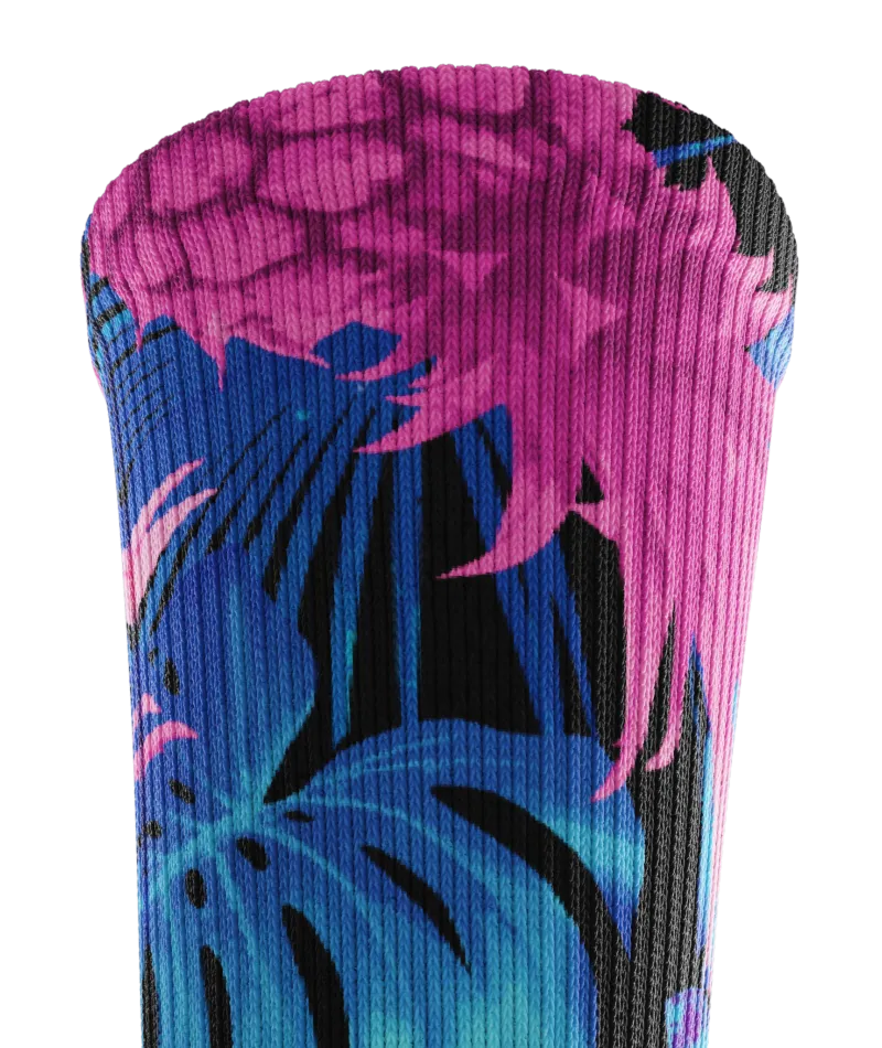Tropic Like It's Hot Crew Socks