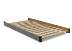 Twin Size Wood Bed Rails (W0090)