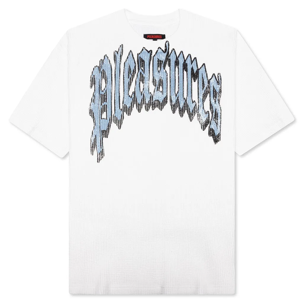 Twitch Waffle Shirt - White