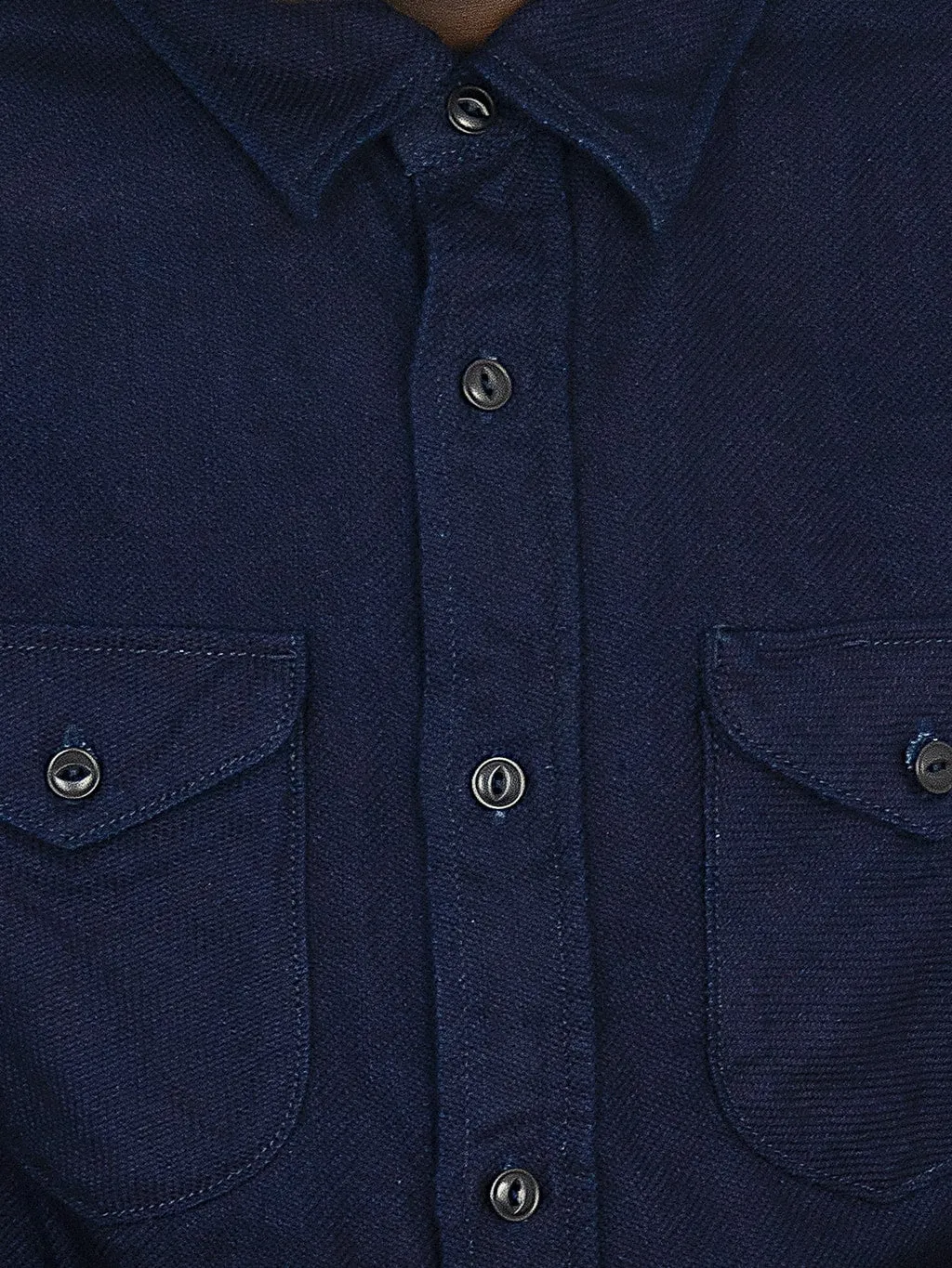 UES Indigo Heavy Flannel Shirt