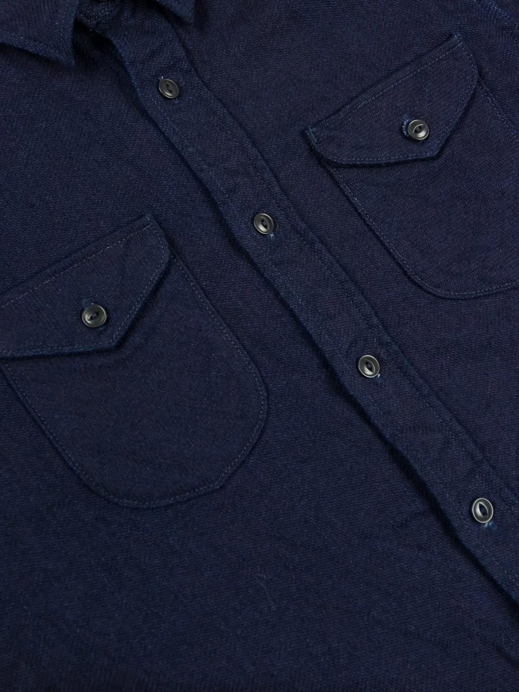 UES Indigo Heavy Flannel Shirt