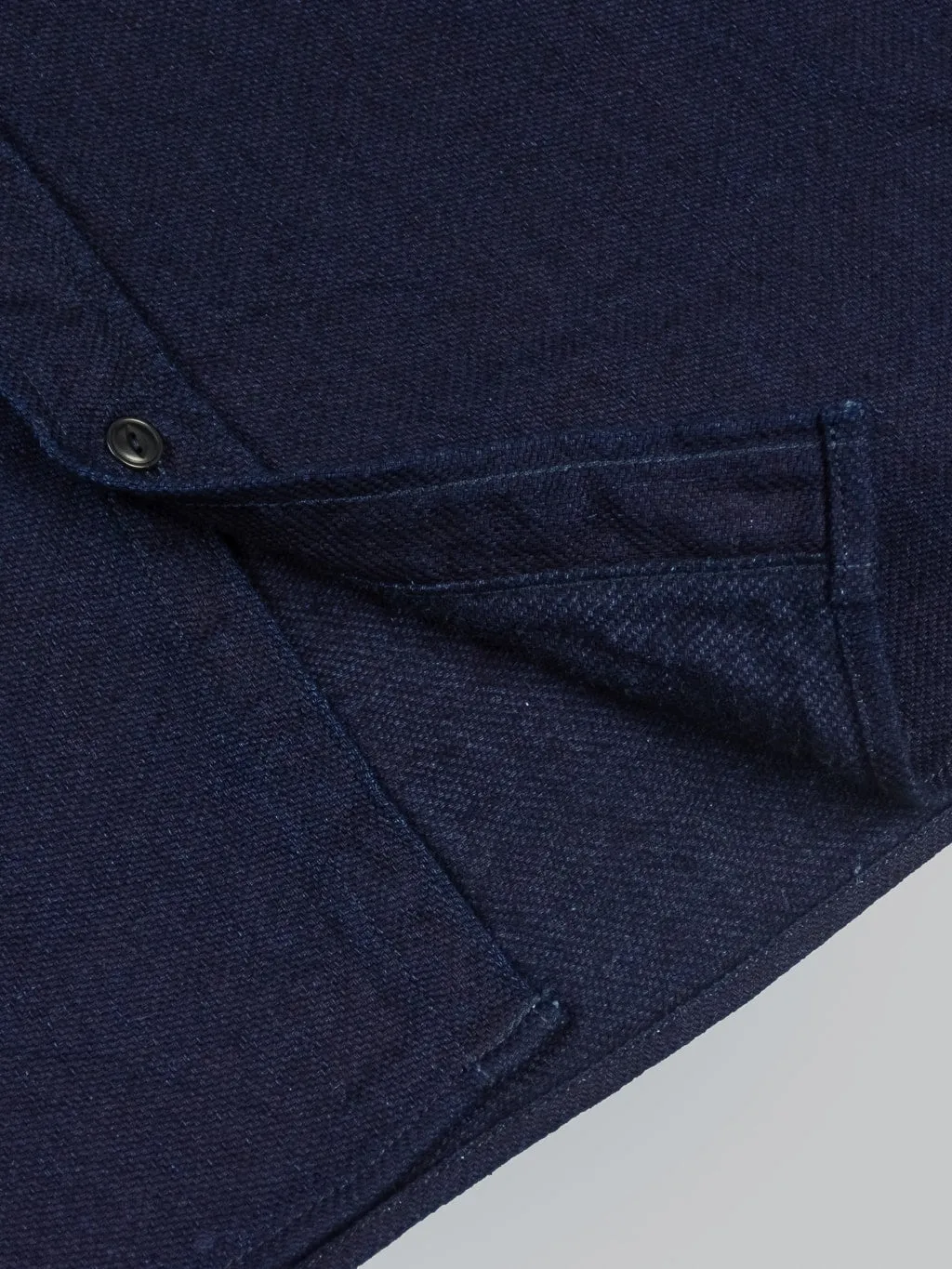 UES Indigo Heavy Flannel Shirt