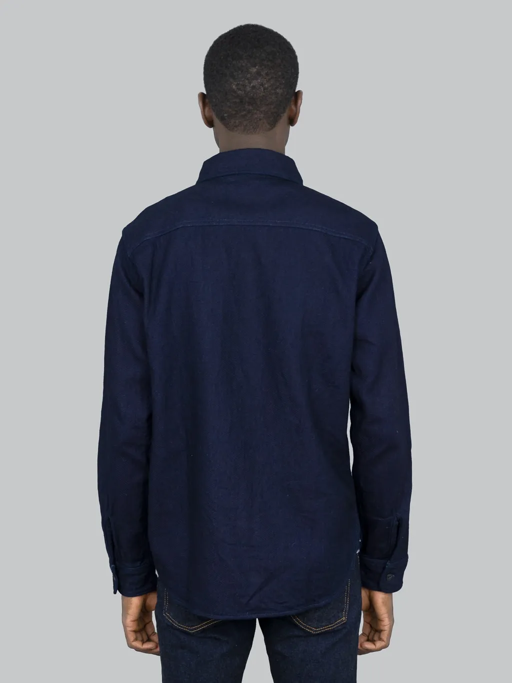 UES Indigo Heavy Flannel Shirt
