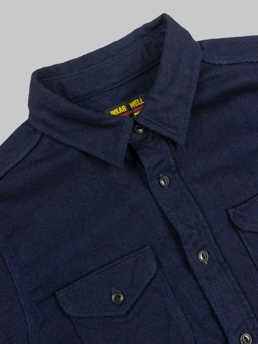 UES Indigo Heavy Flannel Shirt