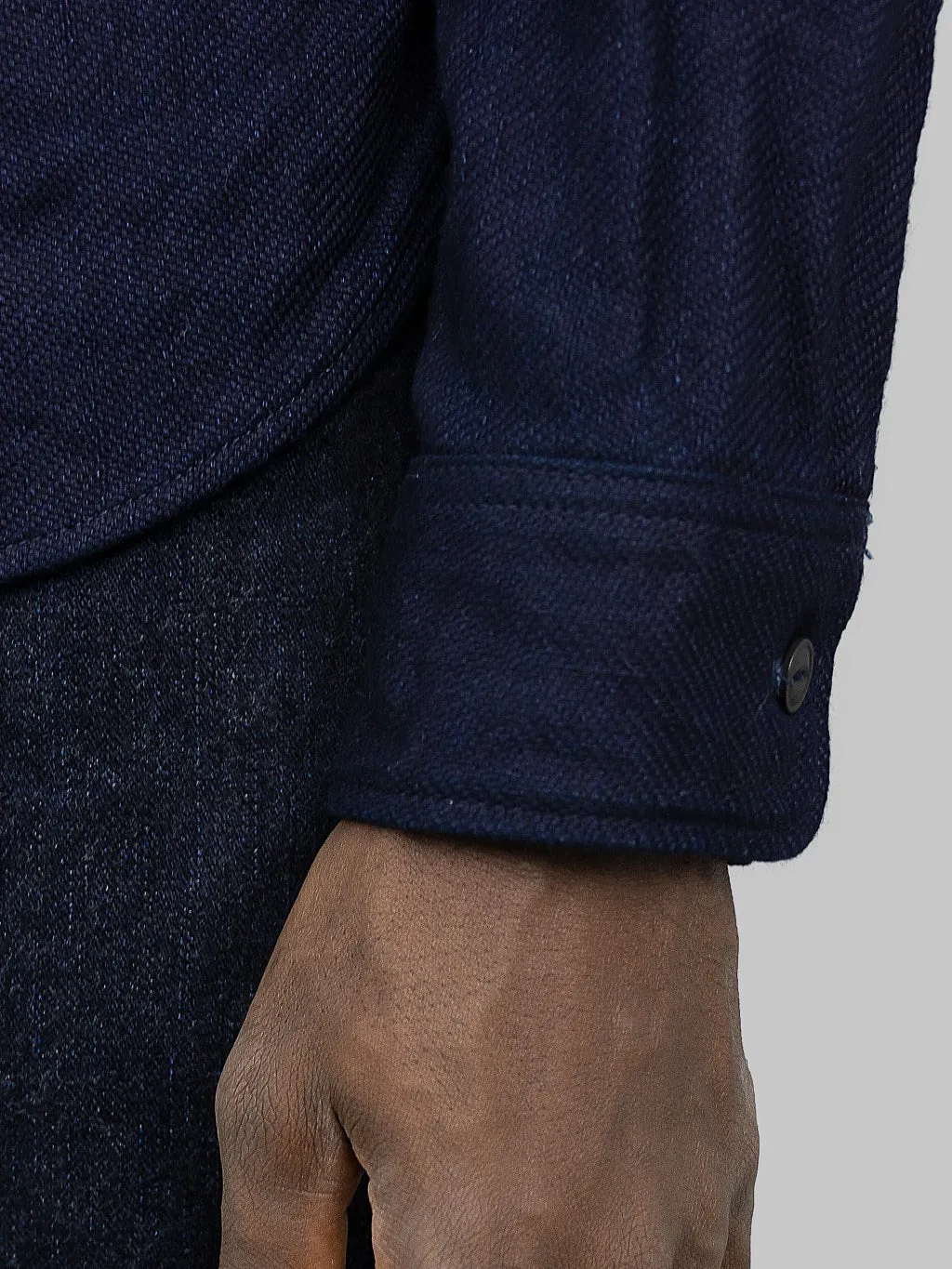 UES Indigo Heavy Flannel Shirt