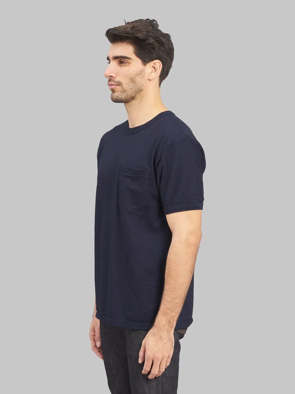 UES Indigo Pocket T-shirt
