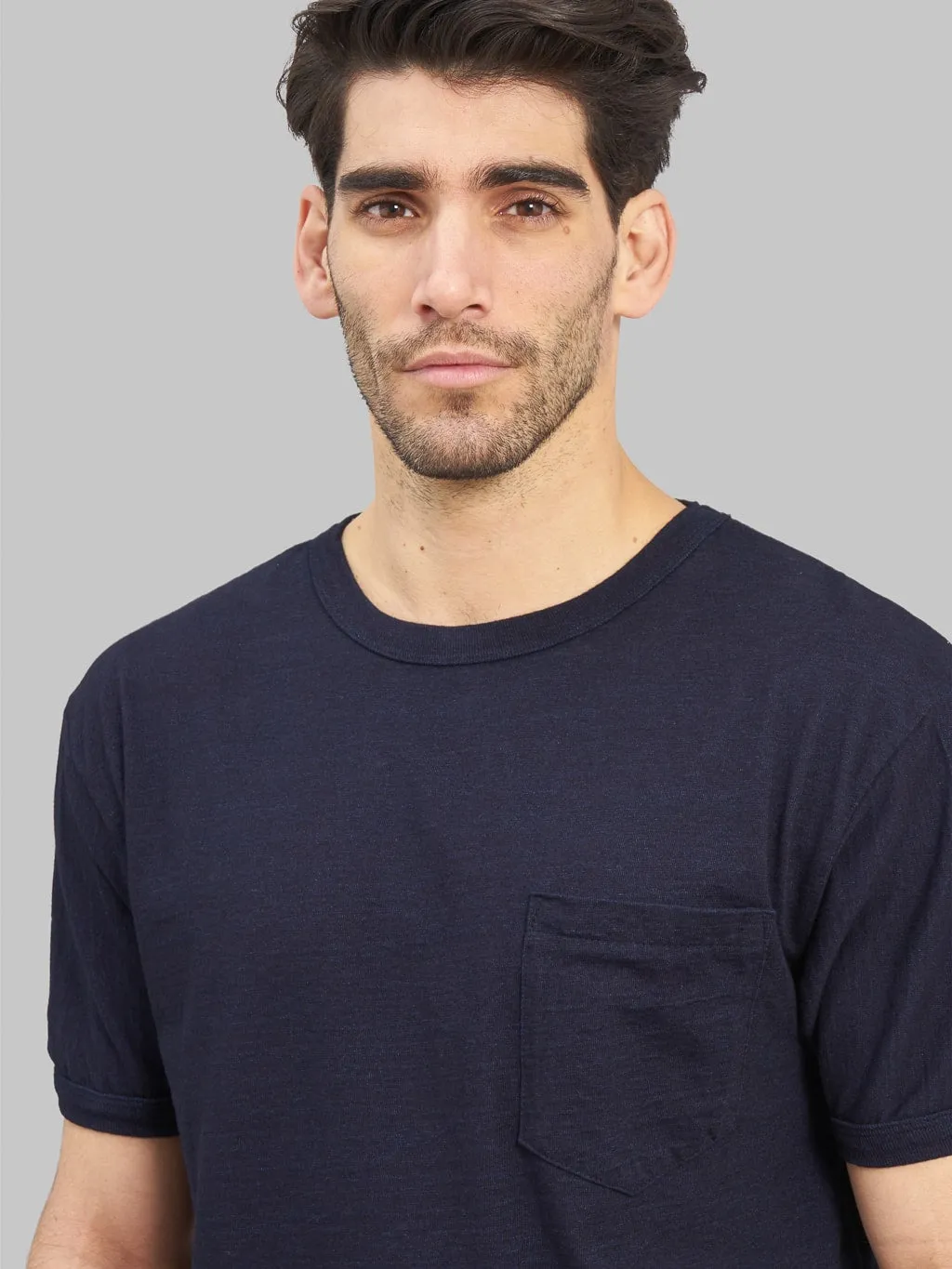 UES Indigo Pocket T-shirt