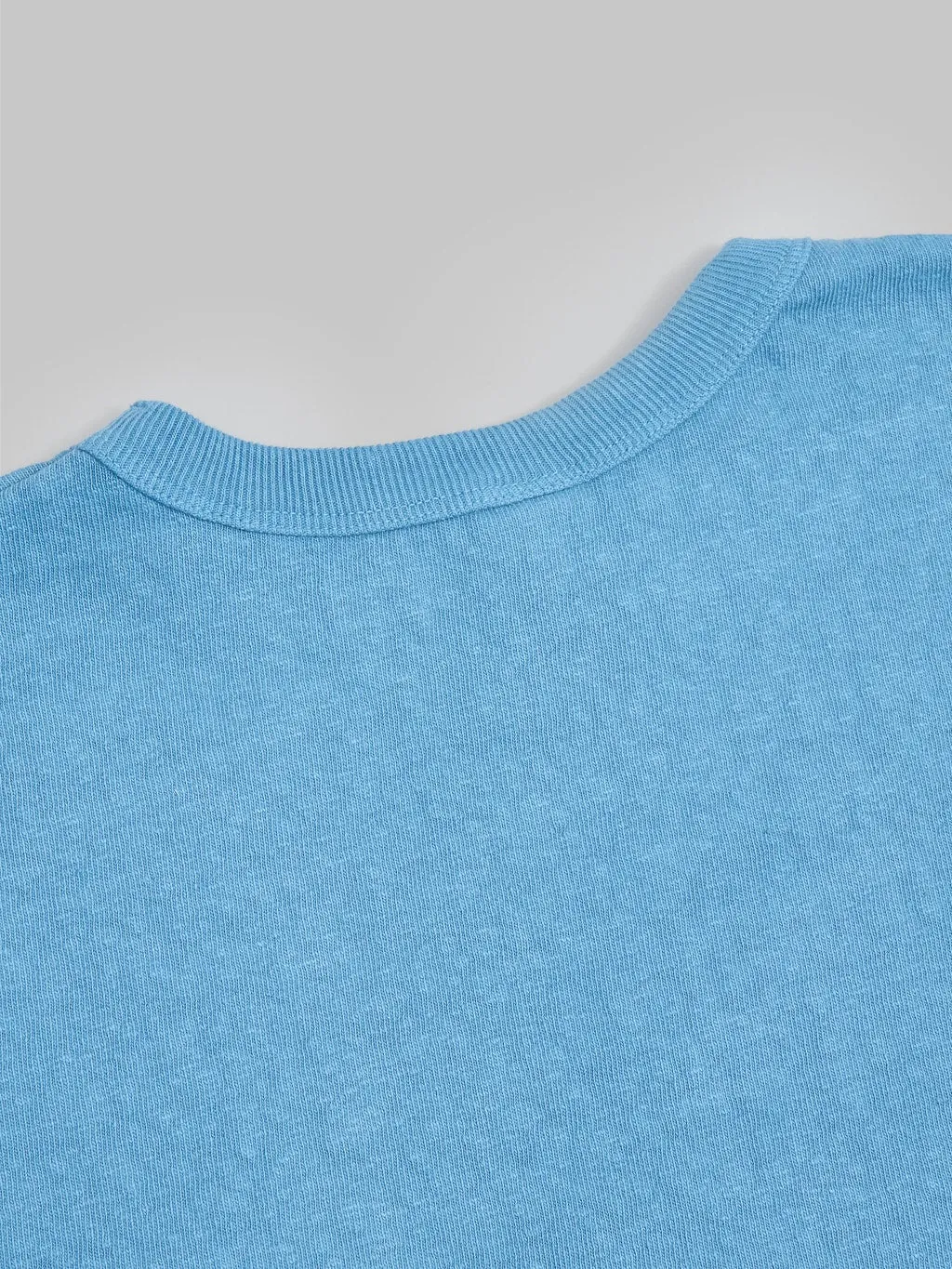 UES No.8 Slub Nep Short Sleeve T-Shirt Blue